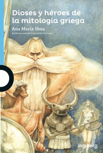 Portada Dioses y héroes de la mitología griega