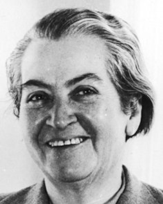 Foto de Gabriela Mistral