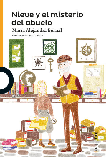 Portada Nieve y el misterio del abuelo