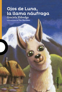 Portada Ojos de Luna, la llama náufraga