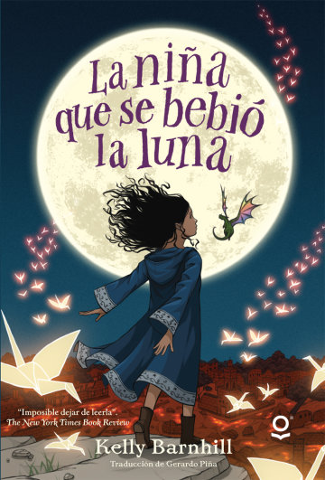 Portada La niña que se bebió la luna