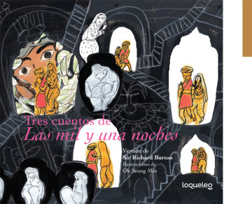 Portada Tres cuentos de Las mil y una noches