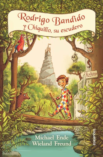 Portada Rodrigo Bandido y chiquillo, su escudero