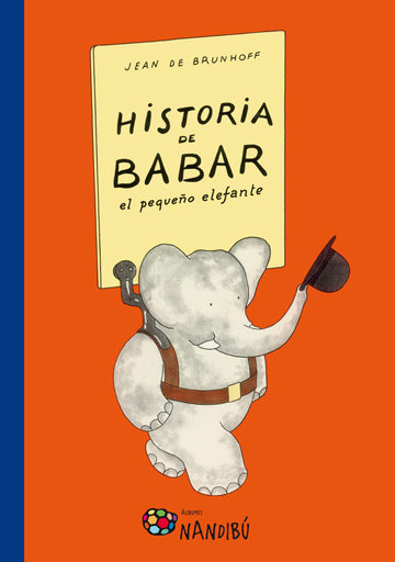 Portada Historia de Babar, el elefantito