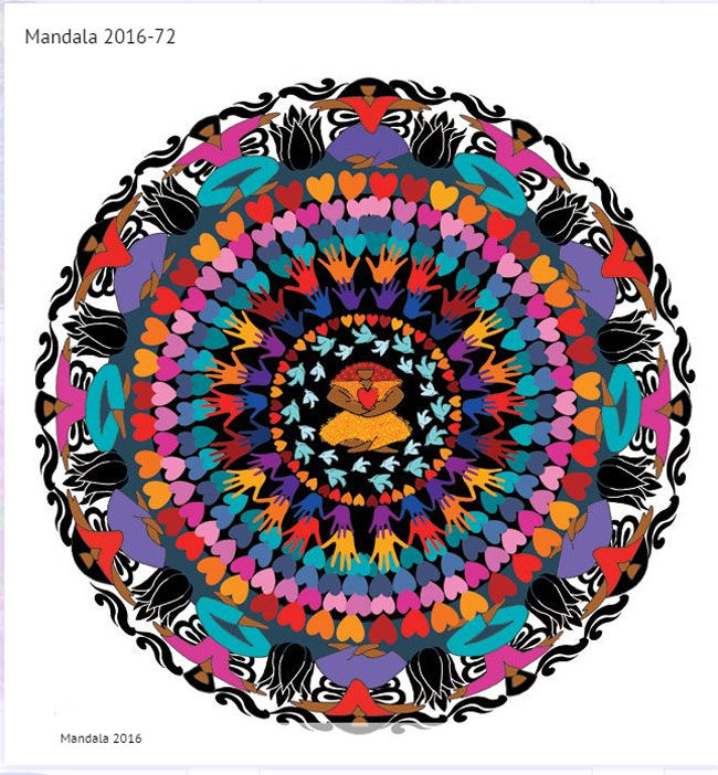 Mandala 2016 de Leonor Bravo