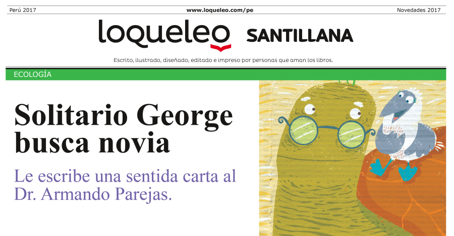 Solitario George busca novia