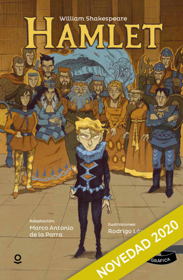 Portada Hamlet (Narrativa Gráfica)
