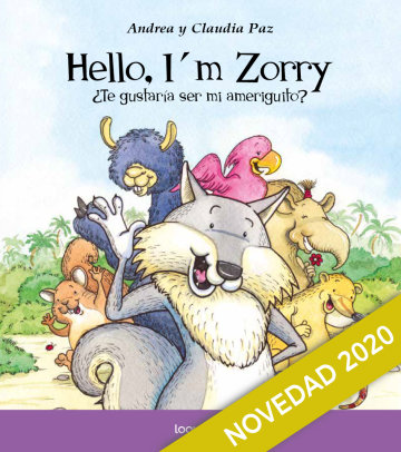 Portada Hello, I'm Zorry. ¿Te gustaría ser mi ameriguito?