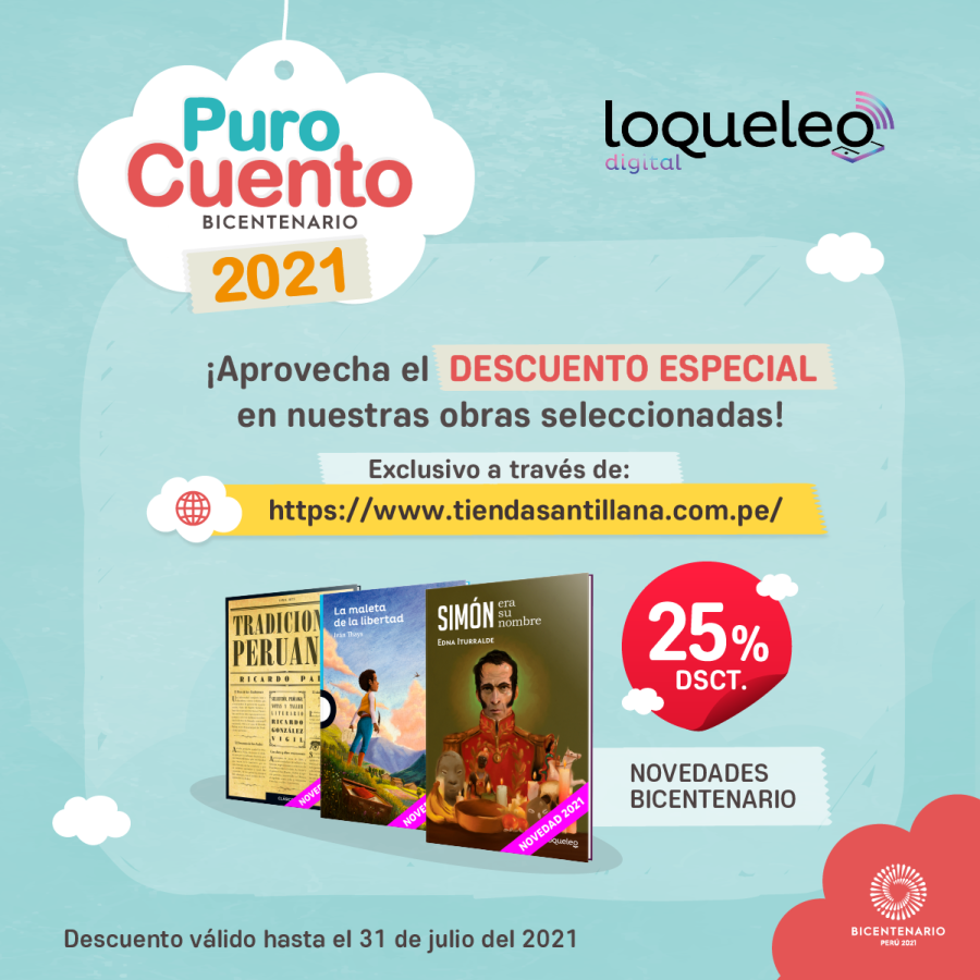 Descuento Loqueleo Puro cuento 2021