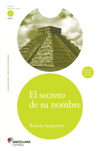Cover El secreto de su nombre (Libro + CD)