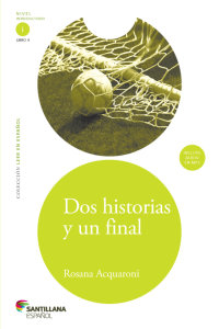 Cover Dos historias y un final (Libro + CD)