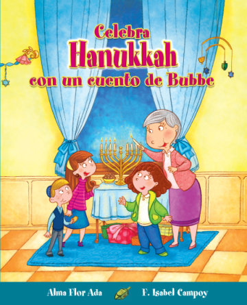 Cover Celebra Hanukkah con un cuento de Bubbe