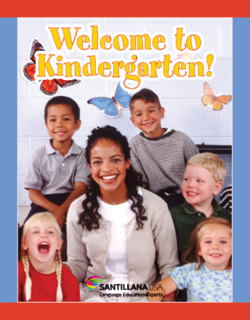 Cover Welcome to Kindergarten!