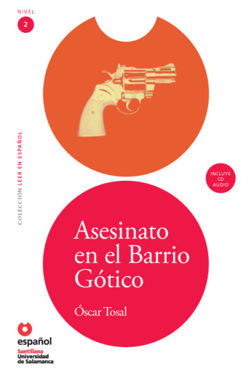Cover Asesinato en el Barrio Gótico (Libro + CD)