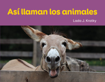 Cover Así llaman los animales