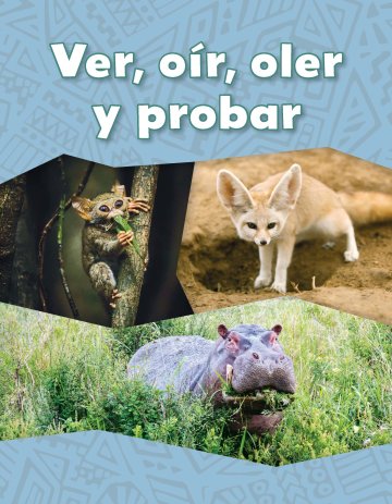 Cover Ver, oír, oler y probar