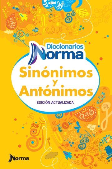 Cover Diccionario Sinónimos y Antónimos