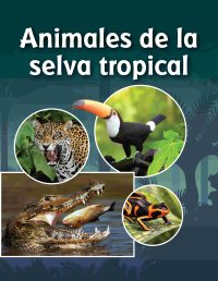 Cover Animales de la selva tropical