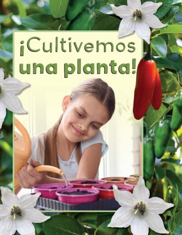 Cover ¡Cultivemos una planta!